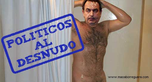 politicos Zapatero desnudo Mentiras politicas