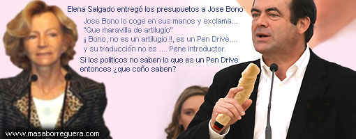 Jose Bono Elena Salgado