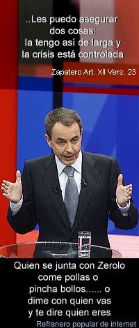 Zapatero presidente gobierno España