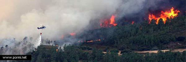 Invento para apagar incendios