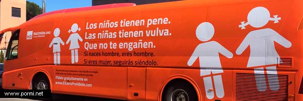 El autobús de Hazte Oír