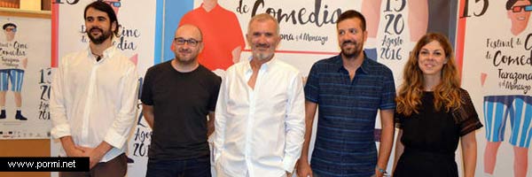 Antonio Valero presenta  el Festival de Cine 'Paco Martínez Soria' Tarazona