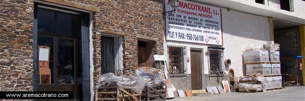 Materiales de construcción en Alpujarra