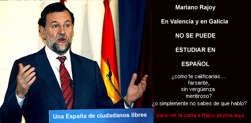 Mariano Rajoy educacion en Espaa