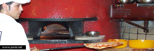 Horno de leña para pizzas