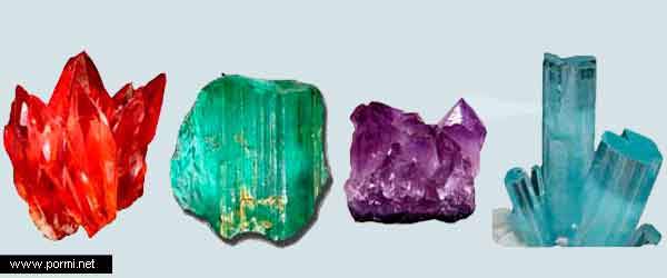 El color de los minerales para clasificarlos