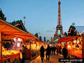 Escenas de Navidad París imágenes y fotos