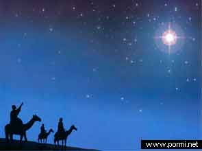 Postal Reyes Magos felicitación Navidad tarjeta