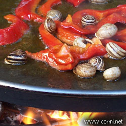 paella en la Alpujarra