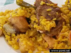 Receta original Paella valenciana