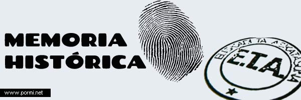 La Memoria Histórica y ETA